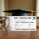 Search for travel graduation invitations Boarding pass