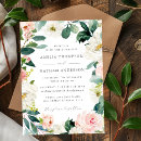 Search for floral frame wedding invitations Vintage