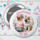 Search for grandma to be baby shower badges For her