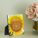 Search for sunflower plaques Inspirational
