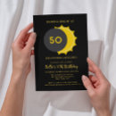 Search for sun and moon birthday invitations For her