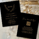 Search for budget wedding invitations Gold