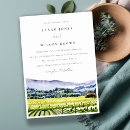Search for napa valley wedding invitations Watercolor