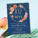 Search for 102nd birthday invitations For her