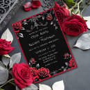 Search for old fashioned wedding invitations Gothic