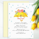 Search for april showers baby shower invitations Baby in bloom