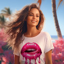 Search for pink lips tshirts Fashion