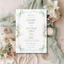 Search for ribbon wedding invitations Floral