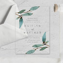 Search for bliss wedding invitations Modern
