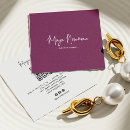 Search for social networking business cards Modern minimalist