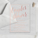Search for rose gold shower wedding invitations Trendy