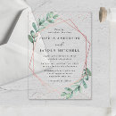 Search for gold foil geometric wedding invitations Elegant