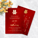 Search for crimson wedding invitations Traditional