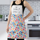 Search for romantic valentines day aprons Heart pattern