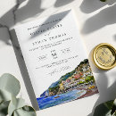 Search for amalfi coast wedding invitations Destination
