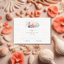 Search for beach invitations wedding rsvp cards Island