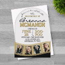 Search for gold graduation invitations Trendy