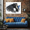 Search for angel wings canvas prints Blue