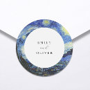 Search for classic van stickers Starry night