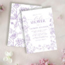 Search for victorian baby shower invitations Floral