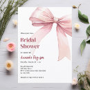 Search for feminine bridal shower invitations Pink