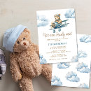 Search for aeroplane baby boy shower invitations Cute