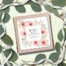 Search for square thank you stickers Blush pink