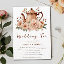 Search for tea wedding invitations Floral