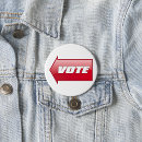 Search for political campaign badges Get out the vote