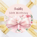 Search for floral sweet sixteen stickers Blush pink