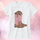Search for cowboy boots tshirts Pink