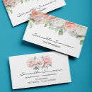 Search for watercolor flowers business cards Peony