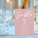 Search for dusty rose table cards Elegant