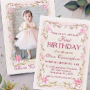 Search for lily birthday invitations Floral