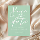 Search for mint save the dates Minimalist