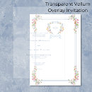 Search for vellum wedding invitations Botanical