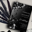 Search for ravens wedding invitations Goth