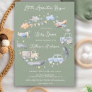 Search for transportation invitations Blue