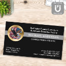 Search for security officer business cards Police