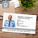 Search for guards business cards Police