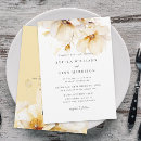 Search for flowers wedding invitations Watercolor