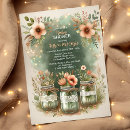 Search for mason jar baby shower invitations Cute