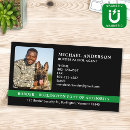 Search for military business cards Police