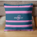 Search for pink blue cushions Stripes