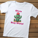 Search for cute cactus tshirts Whimsical
