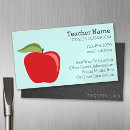Search for teacher magnetic business cards Back to school