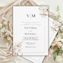 Search for neutral colour wedding invitations Elegant