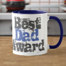 Search for dad award mugs Best father