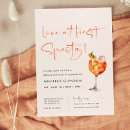 Search for elegant cocktail bridal shower invitations Typography