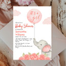 Search for elephant baby shower invitations Balloon